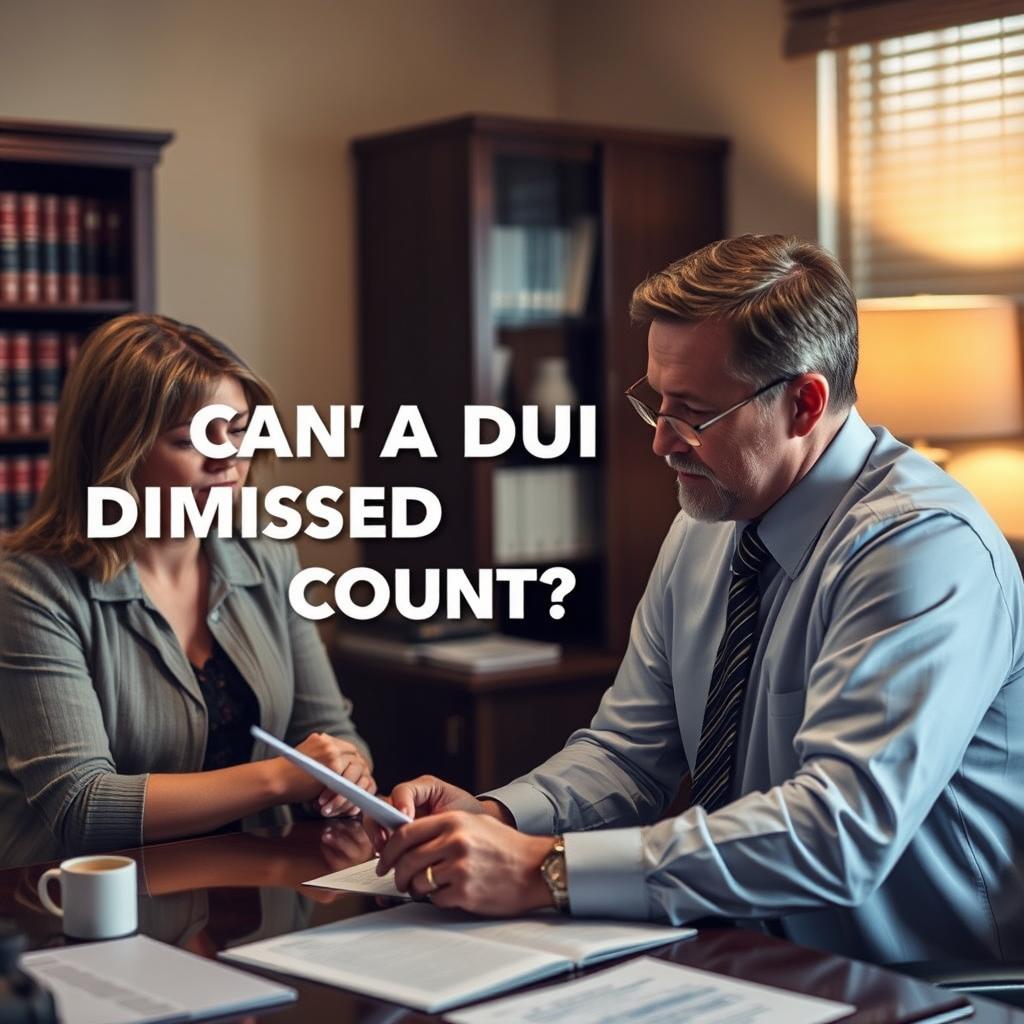 Can a DUI be dismissed in King George County