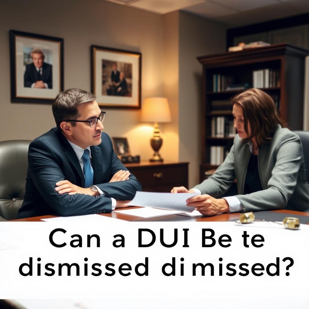 Can a DUI be dismissed in Louisa County