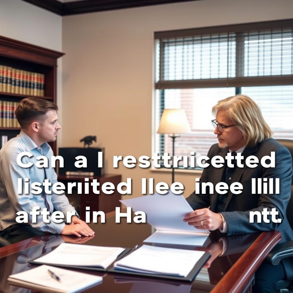 Can I get a restricted license after a DUI in Hanover County