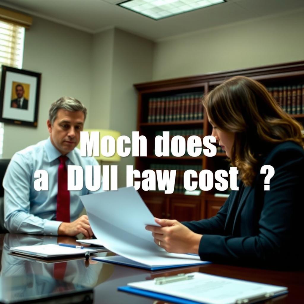 How much does a DUI lawyer cost in Hanover County